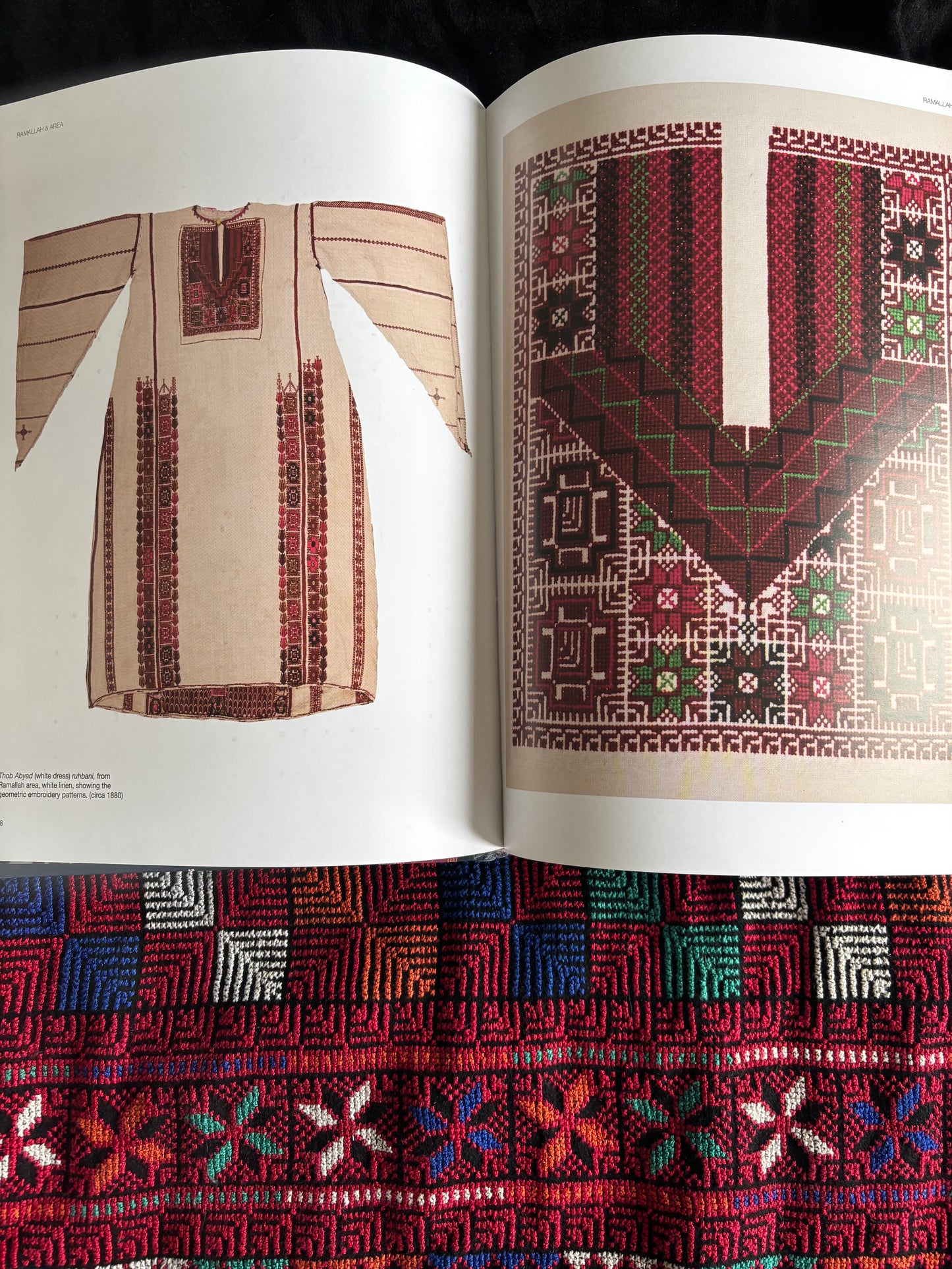 Palestinian Embroidery - The Traditional Fallahi Stitch (Widad Kawar and Tania Nasir) [Hardcover]