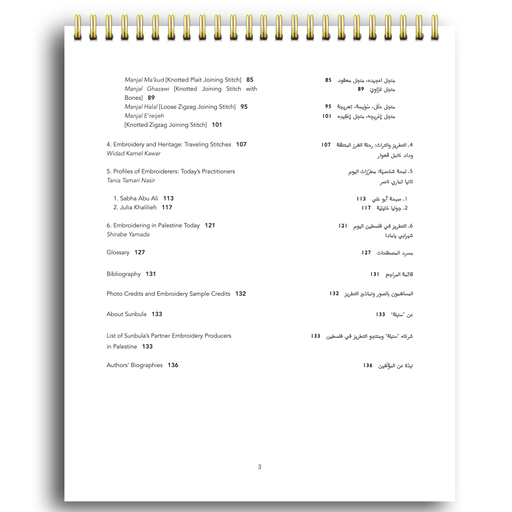 Seventeen Embroidery Techniques from Palestine: An Instruction Manual (2nd Edition)